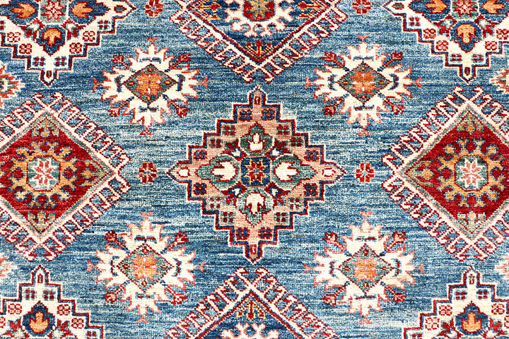 Steel Blue Kazak 5' 7 x 8' 7 - No. 63538 - ALRUG Rug Store