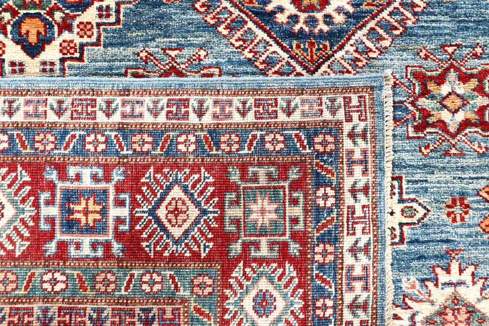 Steel Blue Kazak 5' 7 x 8' 7 - No. 63538 - ALRUG Rug Store