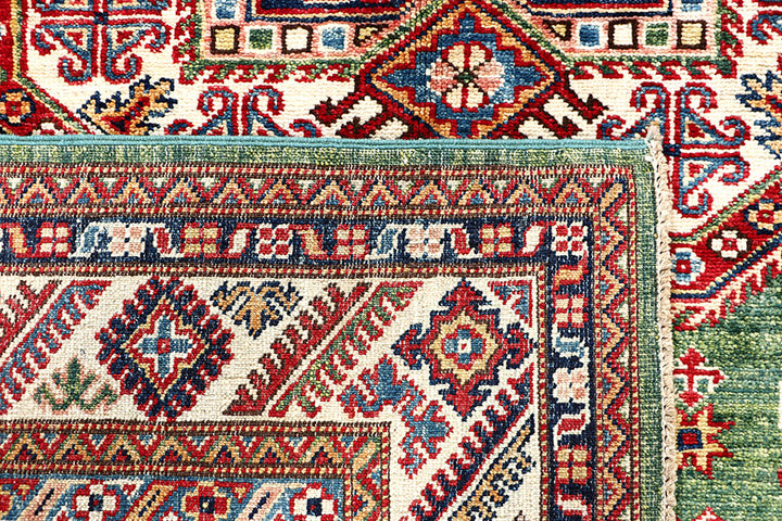 Olivedrab Kazak 5' x 6' 11 - No. 63539 - ALRUG Rug Store