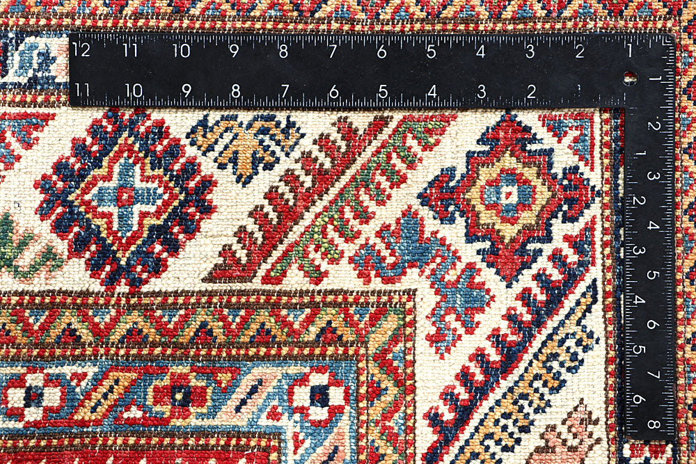 Olivedrab Kazak 5' x 6' 11 - No. 63539 - ALRUG Rug Store
