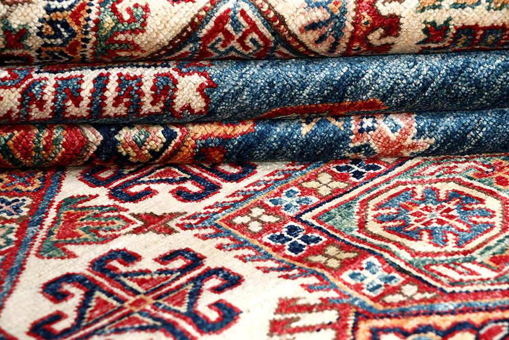 Steel Blue Kazak 6' 9 x 10' 2 - No. 63540 - ALRUG Rug Store