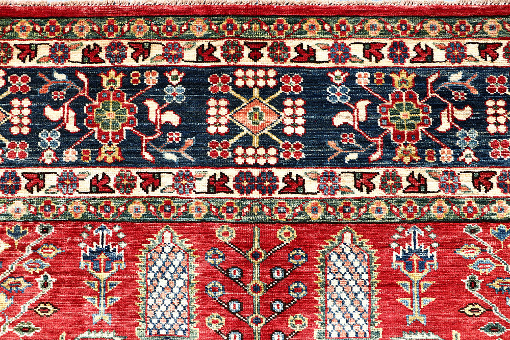 Firebrick Kazak 8' 2 x 9' 6 - No. 63541 - ALRUG Rug Store