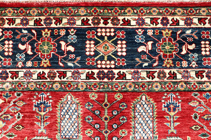 Firebrick Kazak 8' 2 x 9' 6 - No. 63541 - ALRUG Rug Store