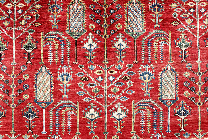 Firebrick Kazak 8' 2 x 9' 6 - No. 63541 - ALRUG Rug Store