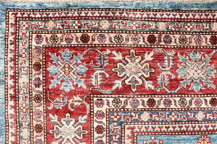 Steel Blue Kazak 7' 11 x 10' 8 - No. 63542 - ALRUG Rug Store
