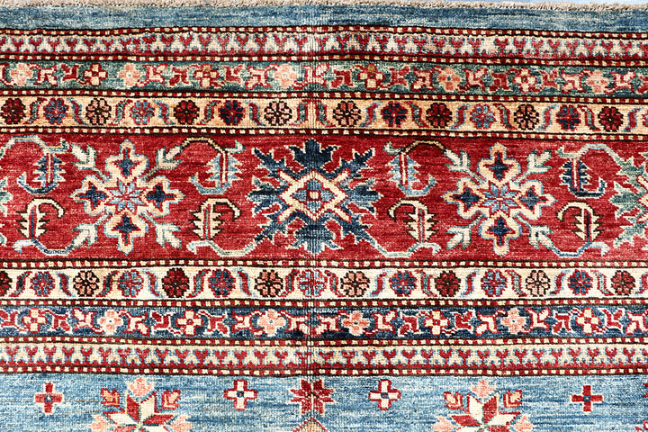 Steel Blue Kazak 7' 11 x 10' 8 - No. 63542 - ALRUG Rug Store