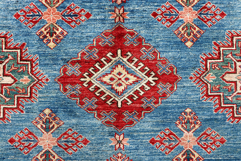 Steel Blue Kazak 7' 11 x 10' 8 - No. 63542 - ALRUG Rug Store