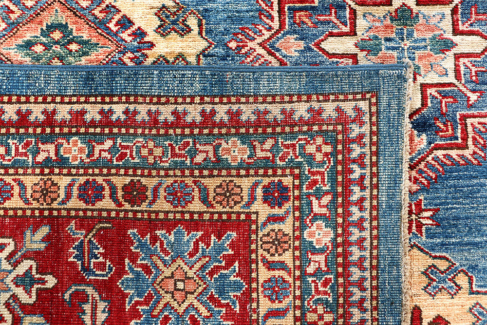 Steel Blue Kazak 7' 11 x 10' 8 - No. 63542 - ALRUG Rug Store