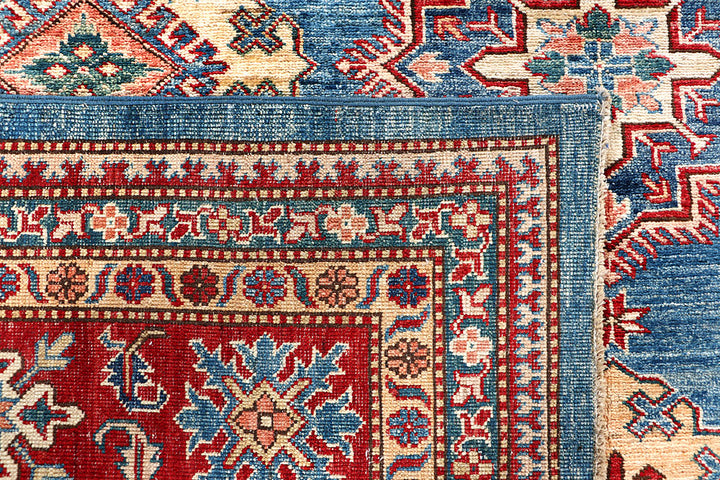 Steel Blue Kazak 7' 11 x 10' 8 - No. 63542 - ALRUG Rug Store