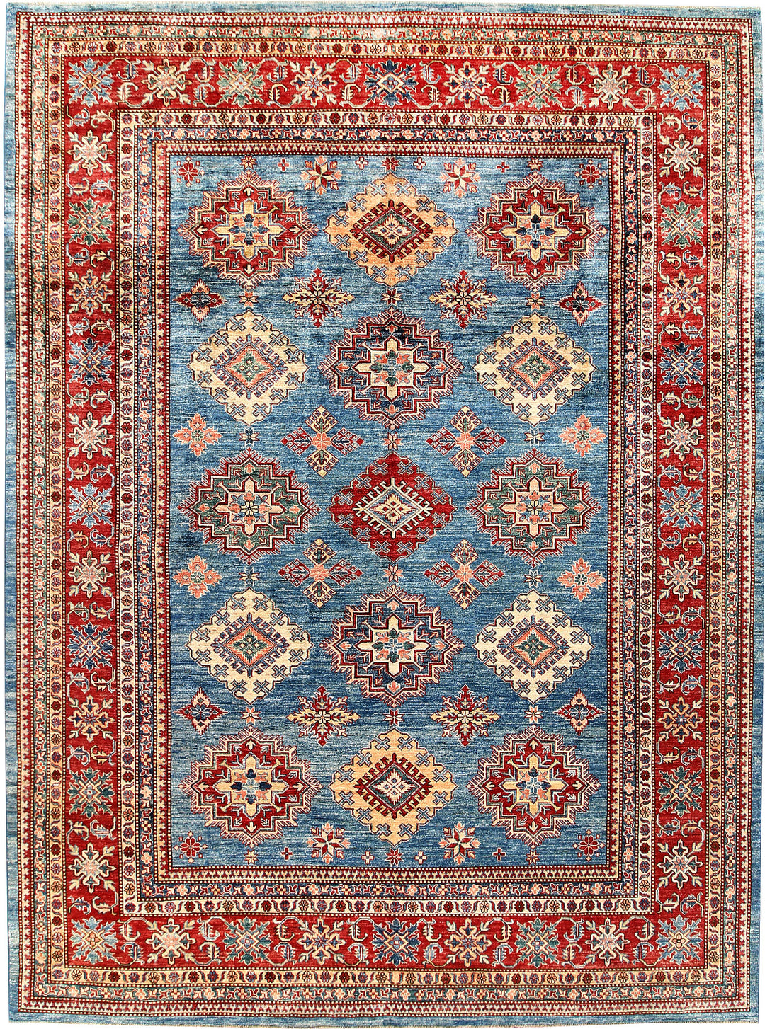 Steel Blue Kazak 7' 11 x 10' 8 - No. 63542 - ALRUG Rug Store