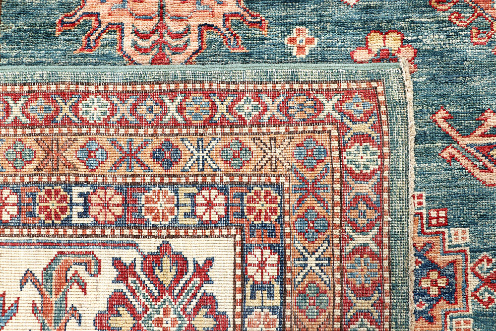 Sea Green Kazak 9' 10 x 13' 4 - No. 63543 - ALRUG Rug Store