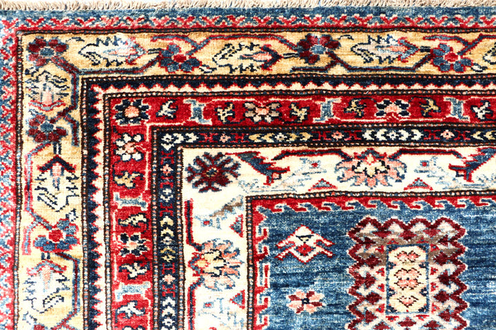 Steel Blue Kazak 6' 4 x 8' 9 - No. 63545 - ALRUG Rug Store