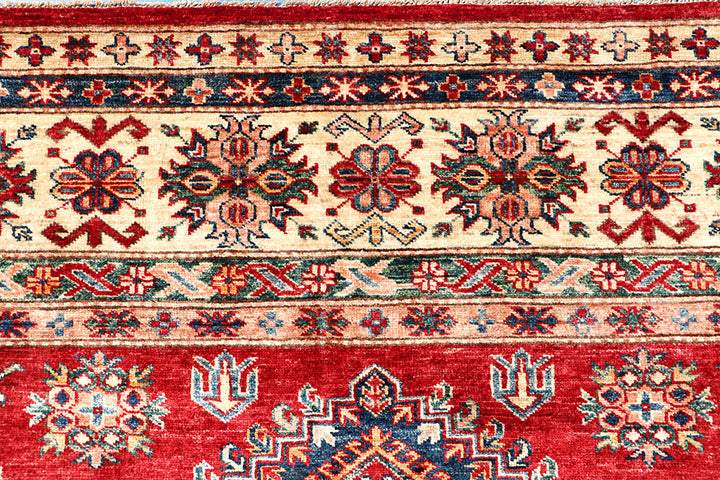 Firebrick Kazak 9' 3 x 11' 10 - No. 63546 - ALRUG Rug Store