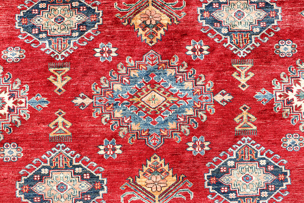 Firebrick Kazak 9' 3 x 11' 10 - No. 63546 - ALRUG Rug Store