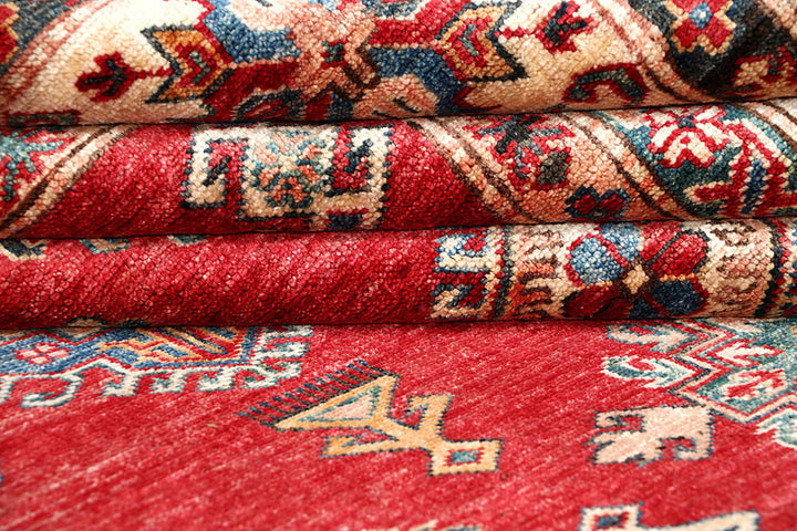 Firebrick Kazak 9' 3 x 11' 10 - No. 63546 - ALRUG Rug Store