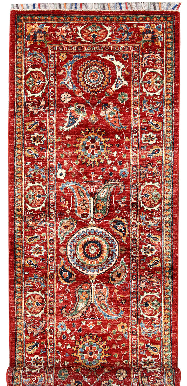 Dark Red Kazak 2' 8 x 7' 9 - No. 63547 - ALRUG Rug Store