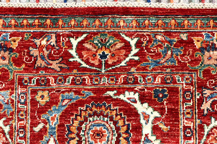 Dark Red Kazak 2' 10 x 7' 10 - No. 63548 - ALRUG Rug Store