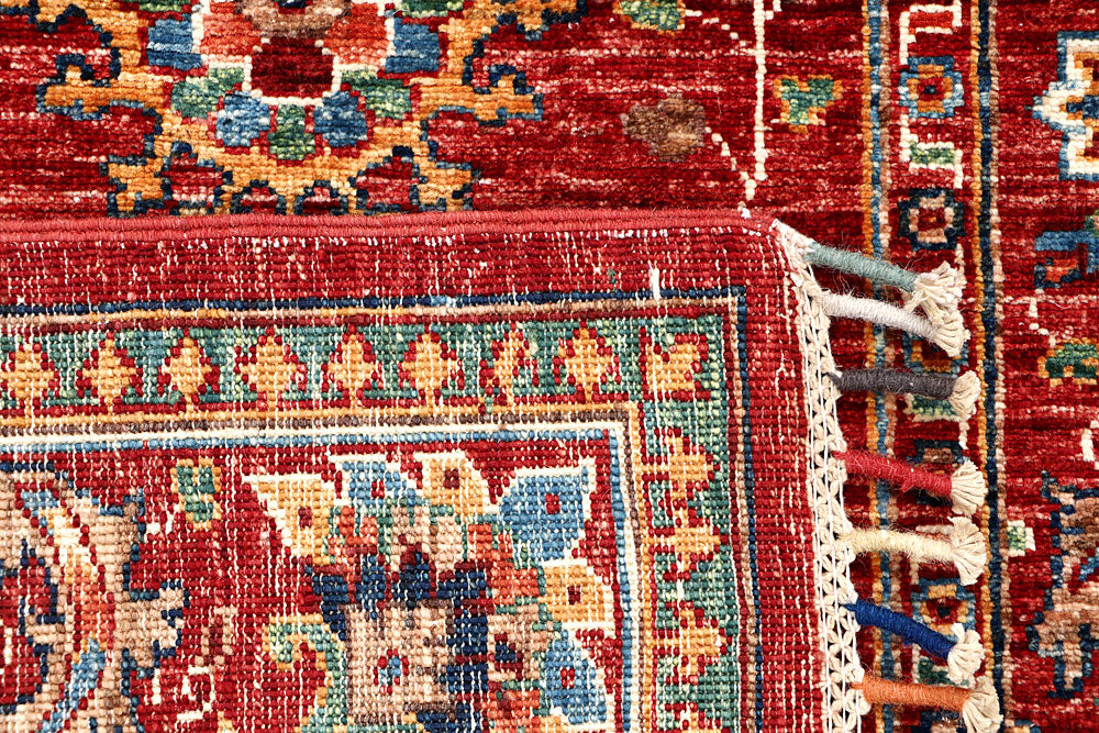 Dark Red Kazak 2' 10 x 7' 10 - No. 63548 - ALRUG Rug Store