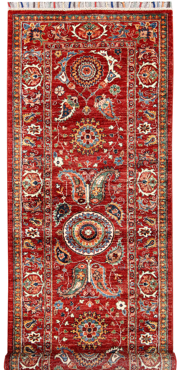 Dark Red Kazak 2' 10 x 7' 10 - No. 63548 - ALRUG Rug Store