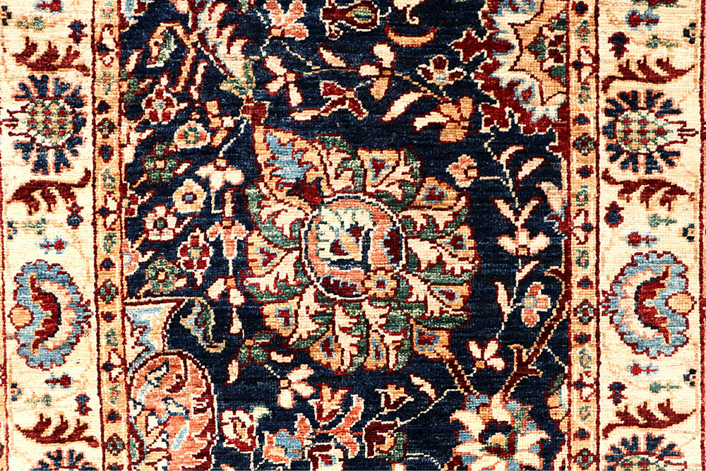Dark Blue Kazak 2' 8 x 10' 5 - No. 63552 - ALRUG Rug Store