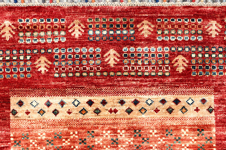 Multi Colored Kazak 2' 6 x 9' 7 - No. 63555 - ALRUG Rug Store
