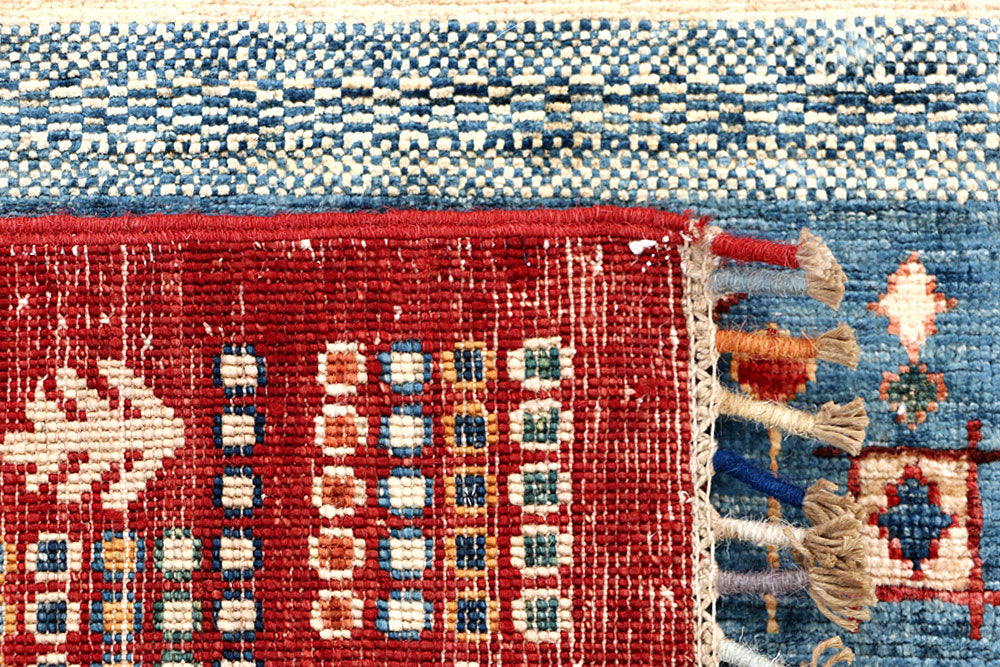 Multi Colored Kazak 2' 6 x 9' 7 - No. 63555 - ALRUG Rug Store