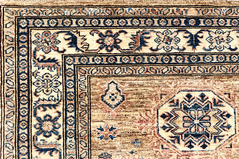 Tan Kazak 4' 2 x 5' 10 - No. 63556 - ALRUG Rug Store
