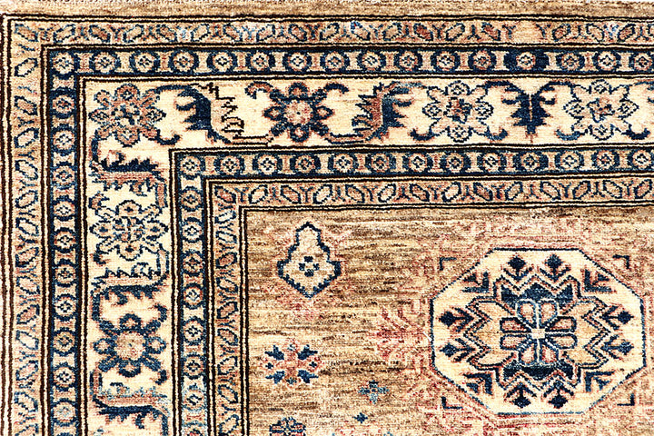 Tan Kazak 4' 2 x 5' 10 - No. 63556 - ALRUG Rug Store