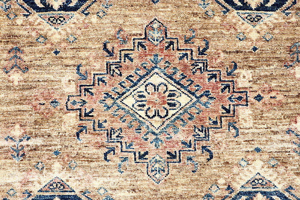 Tan Kazak 4' 2 x 5' 10 - No. 63556 - ALRUG Rug Store