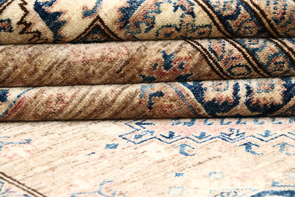 Tan Kazak 4' 2 x 5' 10 - No. 63556 - ALRUG Rug Store