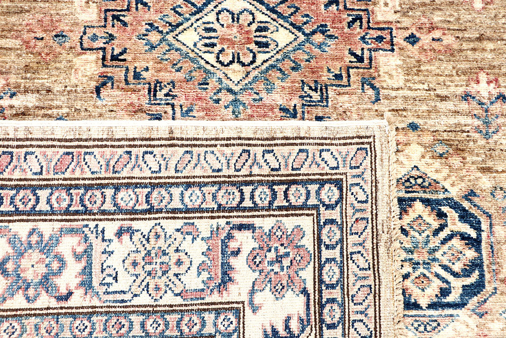 Tan Kazak 4' 2 x 5' 10 - No. 63556 - ALRUG Rug Store