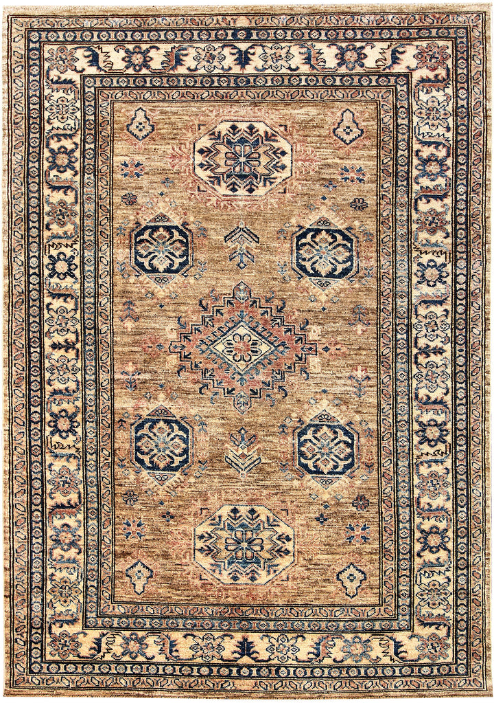 Tan Kazak 4' 2 x 5' 10 - No. 63556 - ALRUG Rug Store