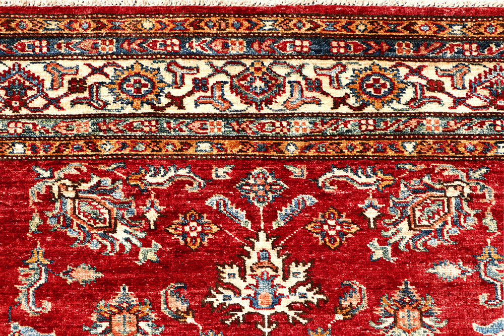 Dark Red Kazak 4' x 5' 9 - No. 63557 - ALRUG Rug Store