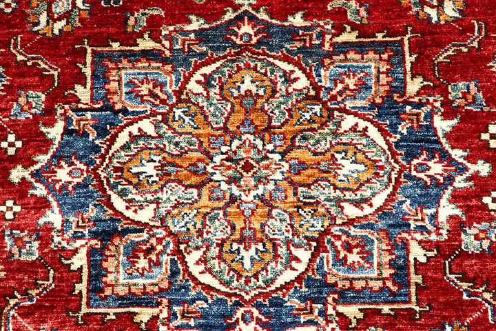 Dark Red Kazak 4' x 5' 9 - No. 63557 - ALRUG Rug Store