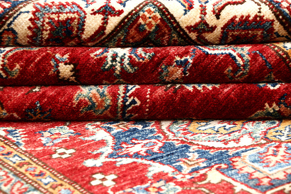 Dark Red Kazak 4' x 5' 9 - No. 63557 - ALRUG Rug Store