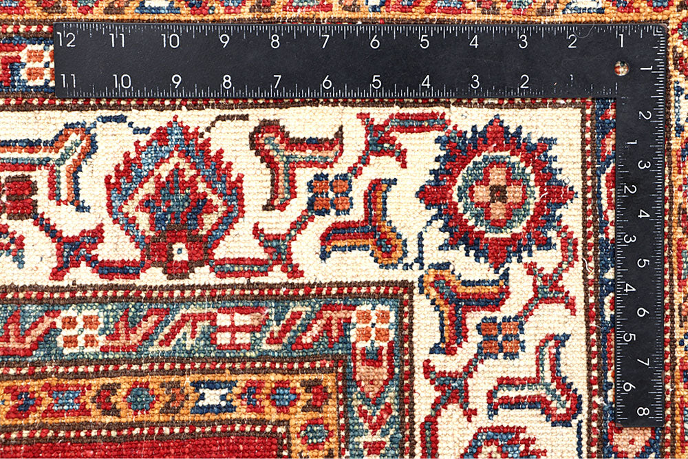 Dark Red Kazak 4' x 5' 9 - No. 63557 - ALRUG Rug Store