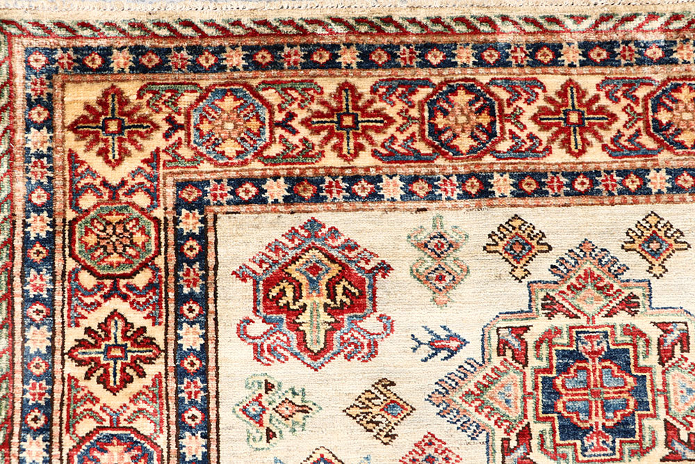 Blanched Almond Kazak 4' x 5' 9 - No. 63558 - ALRUG Rug Store