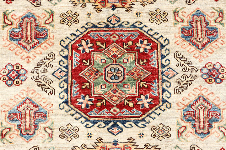 Blanched Almond Kazak 4' x 5' 9 - No. 63558 - ALRUG Rug Store