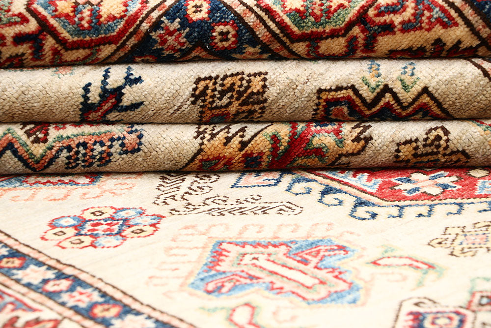 Blanched Almond Kazak 4' x 5' 9 - No. 63558 - ALRUG Rug Store