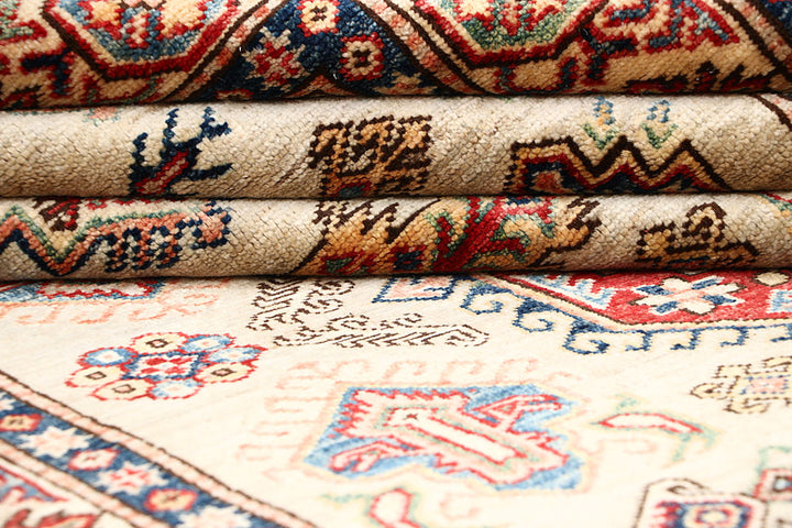 Blanched Almond Kazak 4' x 5' 9 - No. 63558 - ALRUG Rug Store