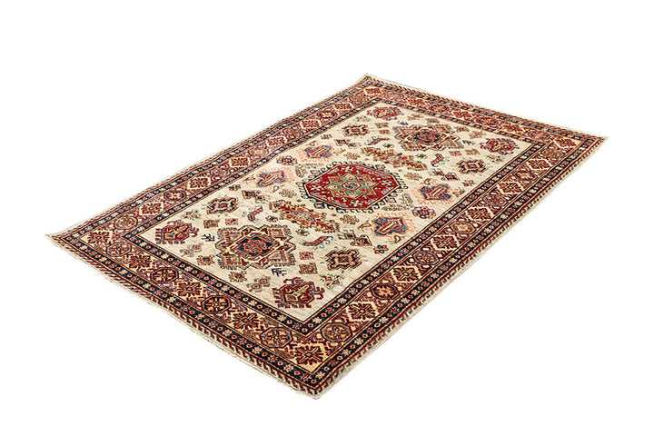 Blanched Almond Kazak 4' x 5' 9 - No. 63558 - ALRUG Rug Store