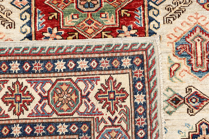 Blanched Almond Kazak 4' x 5' 9 - No. 63558 - ALRUG Rug Store