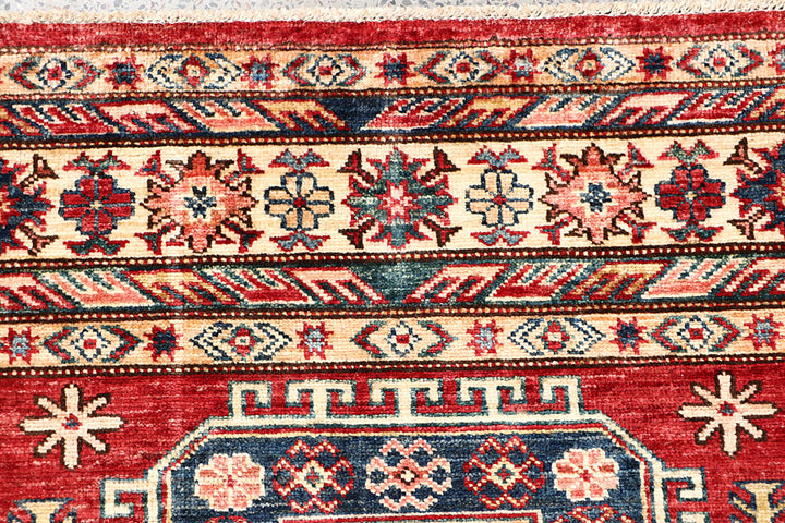 Firebrick Kazak 3' 11 x 5' 8 - No. 63561 - ALRUG Rug Store