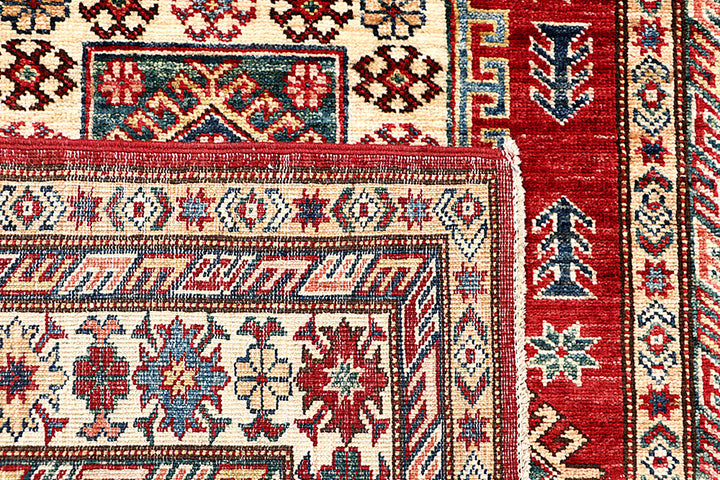 Firebrick Kazak 3' 11 x 5' 8 - No. 63561 - ALRUG Rug Store
