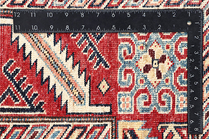 Steel Blue Kazak 6' 3 x 8' 11 - No. 63562 - ALRUG Rug Store