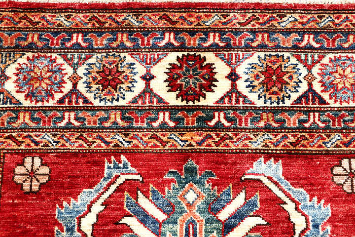 Firebrick Kazak 4' 2 x 6' 1 - No. 63563 - ALRUG Rug Store