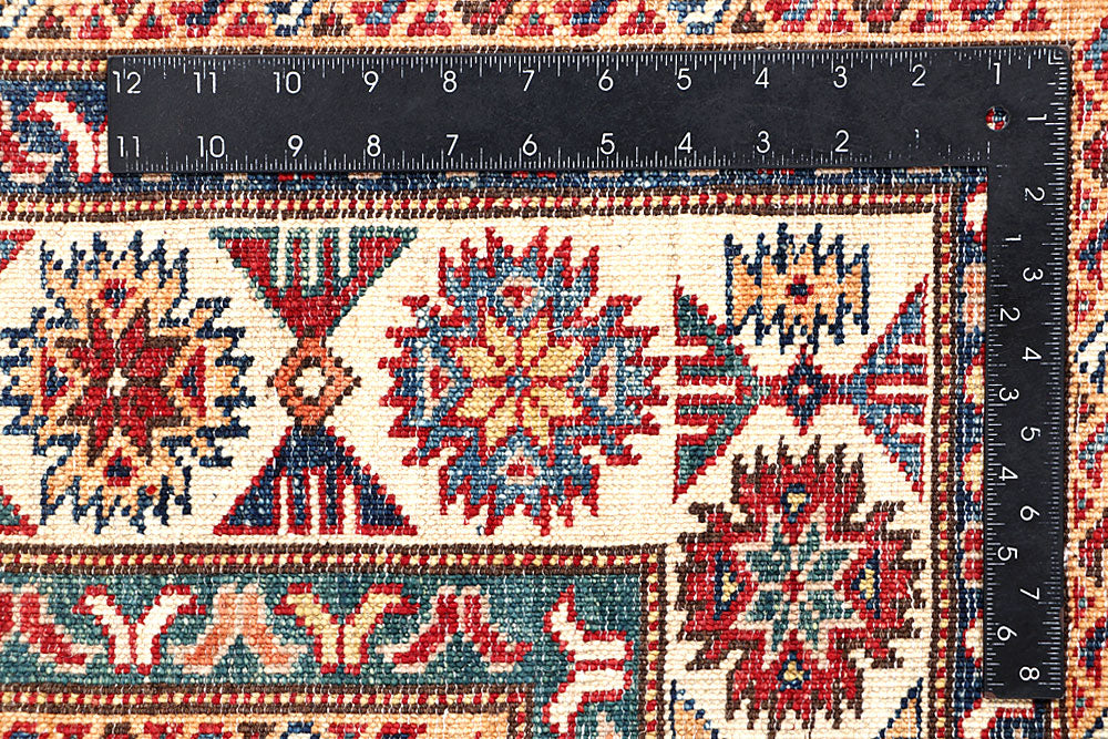 Firebrick Kazak 4' 2 x 6' 1 - No. 63563 - ALRUG Rug Store