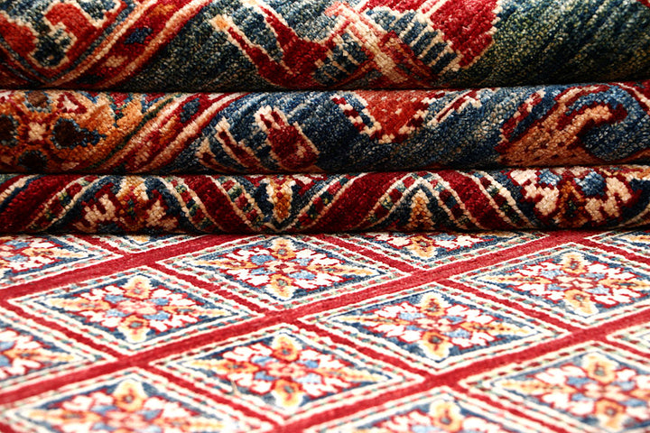 Spring Green Kazak 7' 10 x 11' 2 - No. 63565 - ALRUG Rug Store