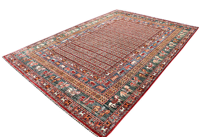 Spring Green Kazak 7' 10 x 11' 2 - No. 63565 - ALRUG Rug Store