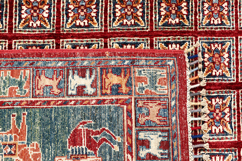 Spring Green Kazak 7' 10 x 11' 2 - No. 63565 - ALRUG Rug Store